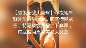 【超级无敌大美臀】深夜驾车野外车后坐操逼，肛塞情趣尾巴，特写顶级肥臀上下套弄，这屁股简直完美又大又圆