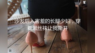 沙发后入害羞的长腿少妇，穿着黑丝袜让我撕开