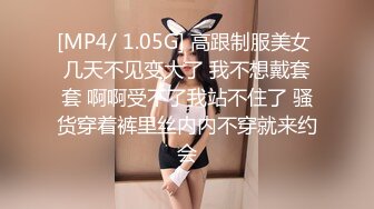 [MP4/ 1.05G] 高跟制服美女 几天不见变大了 我不想戴套套 啊啊受不了我站不住了 骚货穿着裤里丝内内不穿就来约会